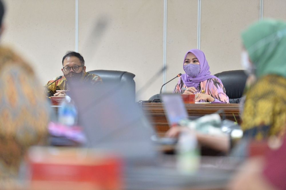 Asisten II Buka Kegiatan Sinkronisasi Kebijakan Satu Peta di Provinsi Riau