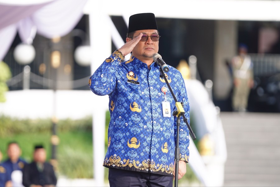Sekda Riau Sampaikan Program Prioritas Pemerintah dalam Peringatan Harkitnas ke-118