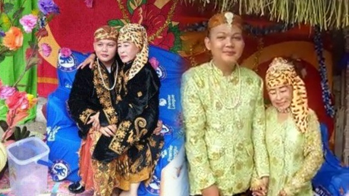 CIEEE... Sering Diurut, Pria 25 Tahun Ini Akhirnya Jatuh Cinta dan Menikah dengan Janda 56 Tahun