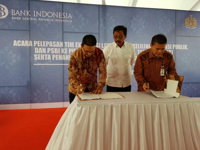 BI - Bank Riau Kepri  MoU Kas Keliling untuk Masyarakat Pulau Terpencil dan Terluar