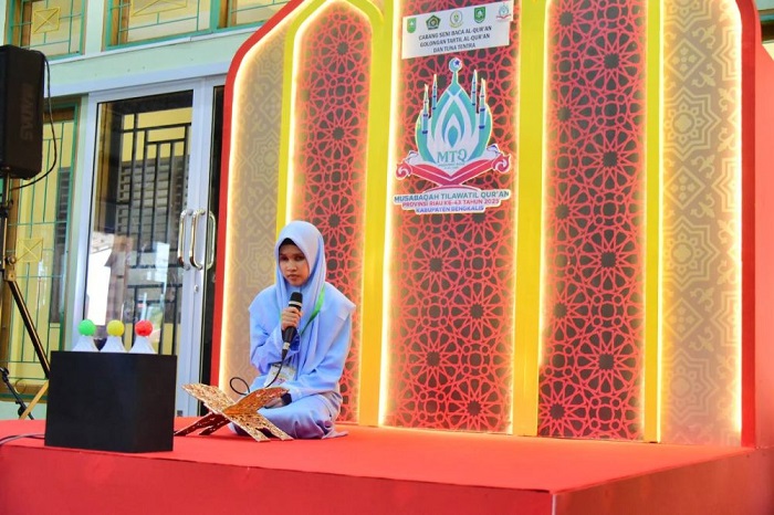 Cahaya Alquran Menembus Keterbatasan, 17 Peserta Tuna Netra Tampil di MTQ Riau
