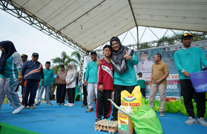 Perdana,  Rumah Rakyat di gelar di Kecamatan Dayun
