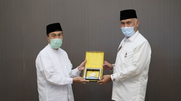 Tetanggaan, Gubernur Riau Syamsuar Bertemu Gubernur Sumbar Terpilih, Bahas Apa?