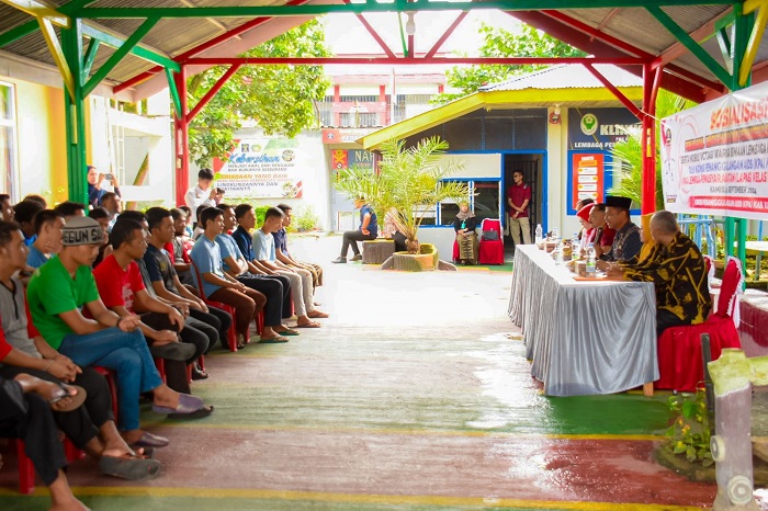 Cegah Penularan, Pj Sekda Kampar Buka Sosialisasi Pencegahan HIV/AIDS Di Lapas Kelas II A Bangkinang
