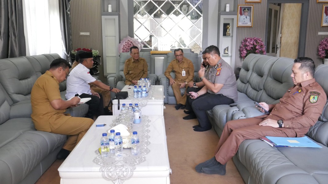 Perkuat Sinergi, Polres dan Bupati Rohil Bahas Strategi Berantas Narkoba
