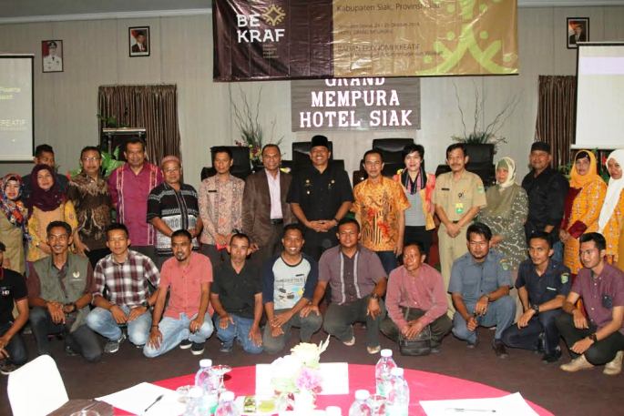 Begini Cara Pemkab Kembangkan Ekonomi Kreatif di Siak