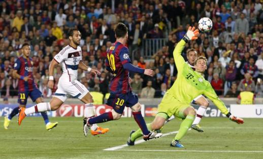 Gol Messi Terpilih Sebagai Gol Terbaik Versi UEFA