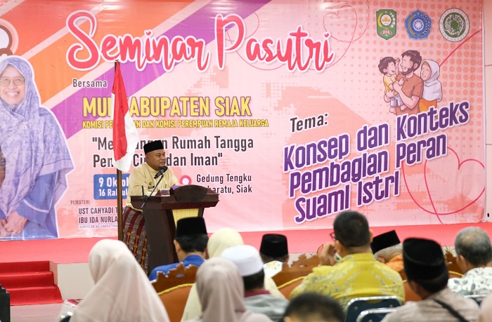 MUI Siak Gelar Seminar Pasutri, Bangun Rumah Tangga Penuh Cinta dan Iman
