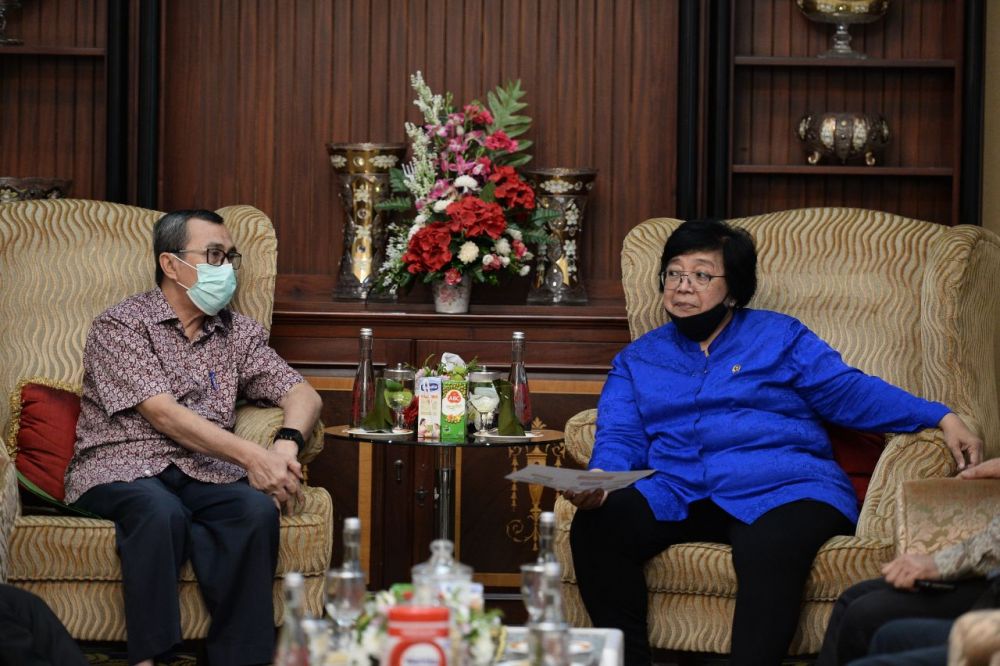 Bertemu Gubri, Menteri LHK: Hati-hati Katakan Karhutla Tidak Ada Lagi