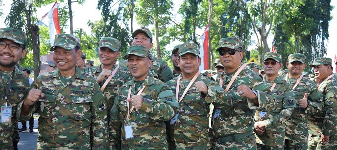 Wakil Bupati Rohul,H.Syafaruddin Poti Ikuti Retreatdi Akmil Magelang
