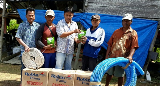 Bangun Ekonomi, Petani di Logas Siap Kembangkan Budidaya Padi