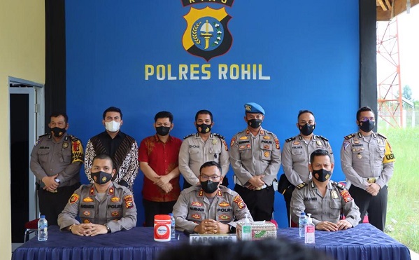 Sepanjang Tahun 2021, Polres Rohil Tangani 730 Kasus