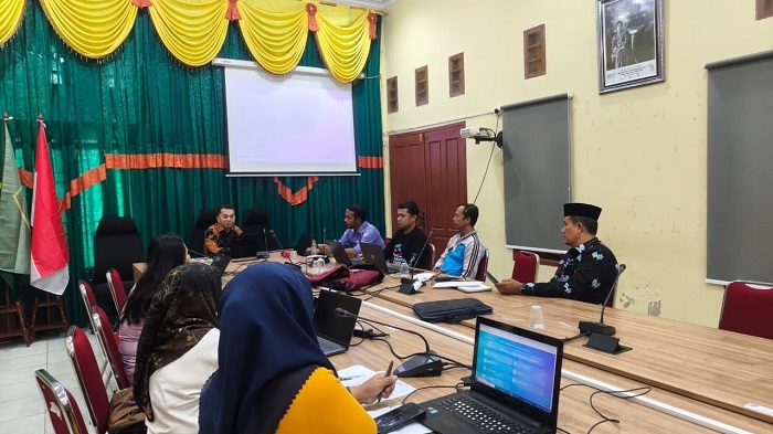 Perkuat Tata Kelola Digital, Kemenag Siak Gelar Rapat Teknis PTSP Online