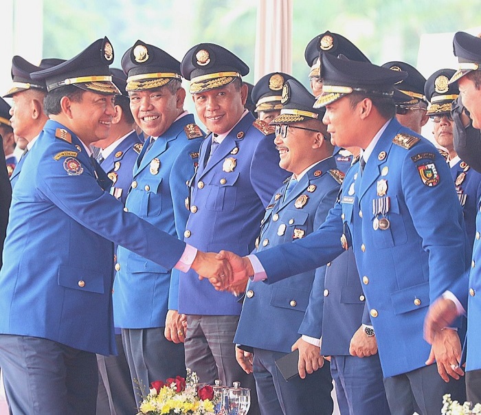 Apresiasi Semangat Petugas, Pj Wali Kota Pekanbaru Hadiri HUT Ke-104 Tahun Damkar di Jakarta