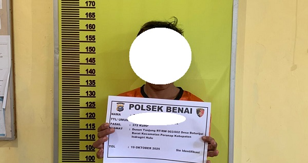 Satreskrim Polsek Benai Berhasil Ringkus Pelaku Penggelapan Sepeda Motor