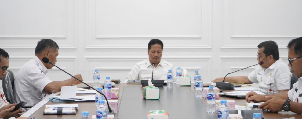 Wabup Pimpin Rapat Koordinasi dan Monitoring Kegiatan Semester I Tahun Anggaran 2026
