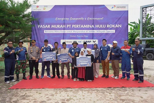 PT Pertamina Hulu Rokan Gelar Pasar Murah untuk Masyarakat Dumai