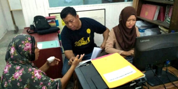 SEREM...Ibu Rumah Tangga  di Seberida Tiba-tiba Diserang Pakai Parang dan Pisau