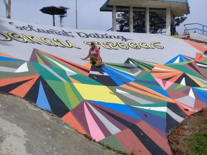 Spot Danau Cipogas Rohul  Ini Bikin Pengunjung Jadi Narsis