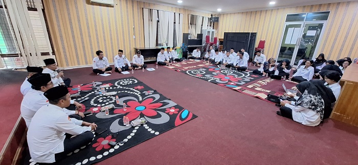 Menuju WBK dan WBBM, Kemenag Pelalawan Gelar Rapat Internal Zona Integritas