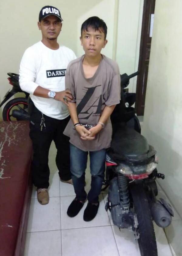Inilah Pelaku Jambret Pelajar di Pekanbaru yang Seret Korbannya Hingga 200 Meter