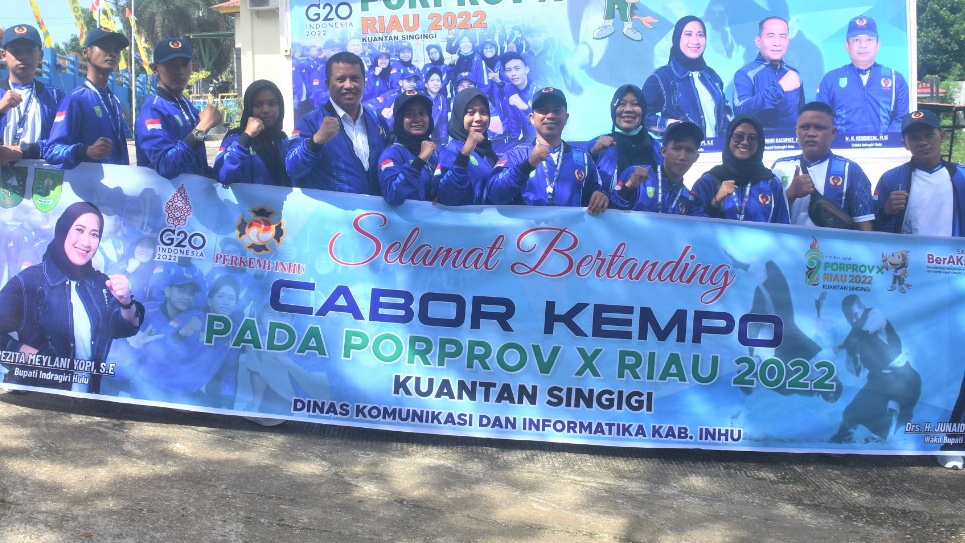 Jawelter Lepas Tim Cabor Kempo Inhu