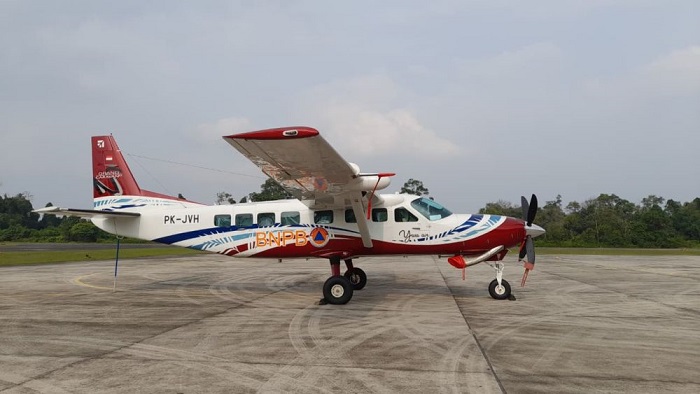 Tiga Pesawat Digunakan Untuk Lakukan OMC di Riau