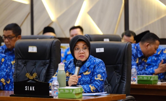 Bupati Siak Upayakan Cari Solusi Irigasi Bungaraya Meski Bukan Kewenangan Daerah