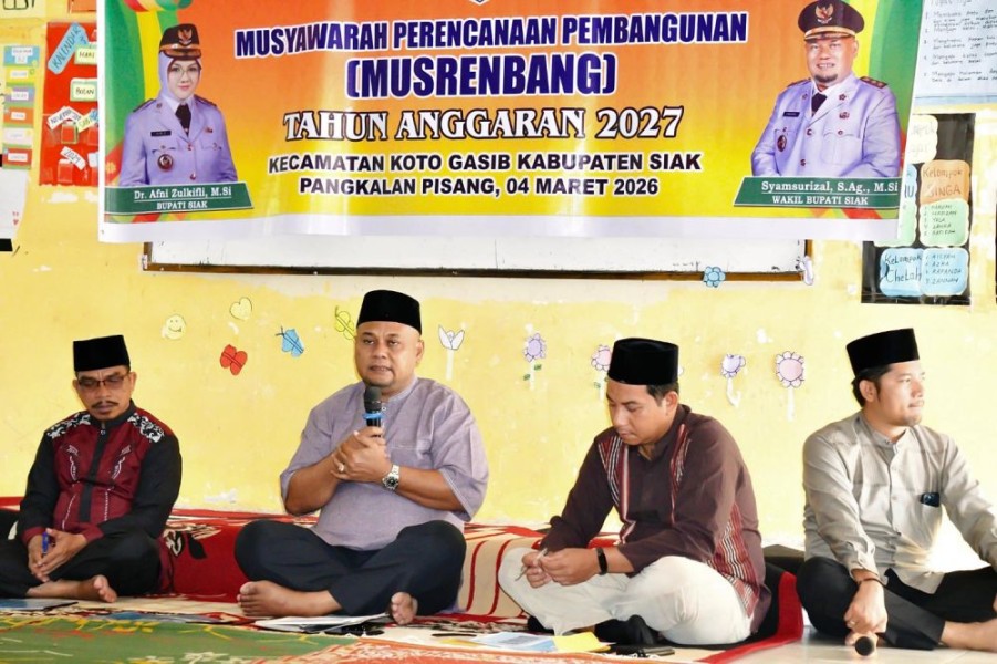 Susun Perencanaan 2027, Warga Siak Diminta Kompak, Pelayanan Tetap Jadi Prioritas