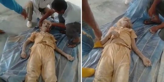Keji! Nenek Malang Ini Ditemukan Dikubur Hidup-Hidup di Proyek Bangunan