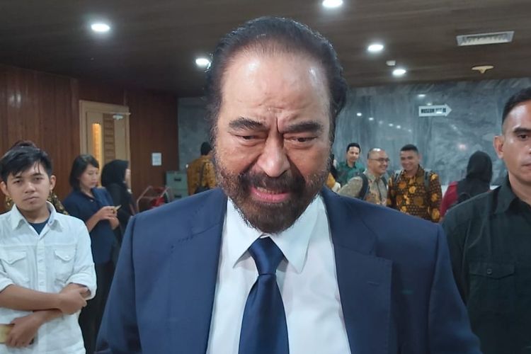 Tak Disebut Sebagai Ketum Nasdem, Surya Paloh: Mereka Lebih Senang Joke Tadi, Saya Sebagai Senior Golkar