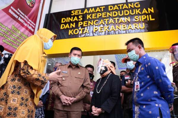 Disdukcapil Pekanbaru Juga Menjadi Role Model Pelayanan Adminduk, ''Dulu Belum Begitu baik, Sekarang Surprise...''