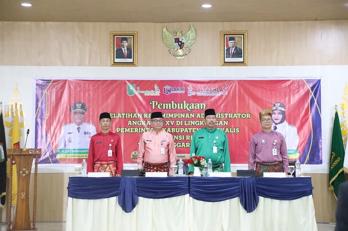 Pemkab Bengkalis Buka Pelatihan Pendidikan Kepemimpinan Administrator Angkatan XV