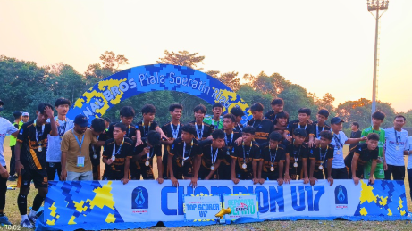 Kalahkan Kampar Junior, EBR FC Juarai Piala Soeratin U-17 Provinsi Riau