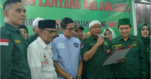 Berseberangan dengan Yusril Ihza, Puluhan Caleg PBB Dukung Prabowo Sandi