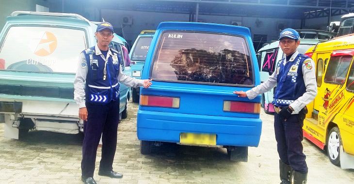 Gelar Razia Rutin, Dishub Pekanbaru Amankan 16 Kendaraan