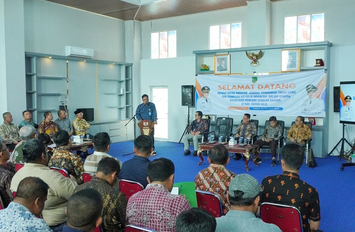 Bupati Rokan Hilir  Buka Sosialisasi Sekolah Garuda dan Siapkan Lahan 25 Hektar