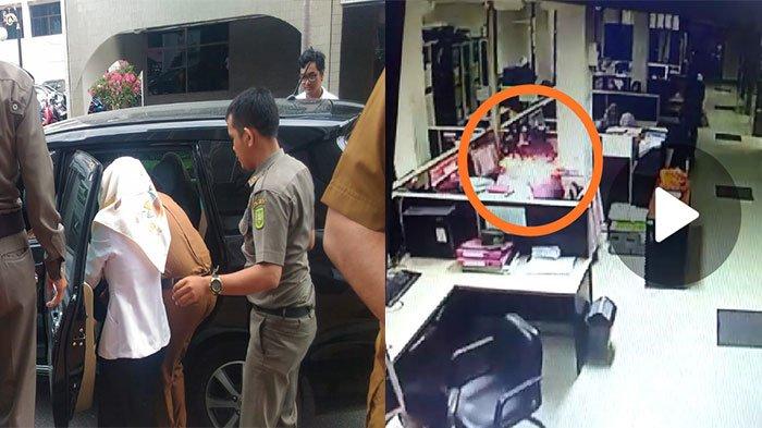 DUARRR...Hape Meledak Saat Telponan Sambil Dicas, Wajah Nevia THL Diskominfo Riau Berdarah-darah