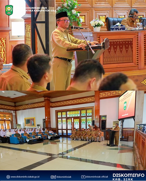 Sekda Siak, Arfan Usman Membuka  Penyelenggaraan Orientasi Siak T.A 2023