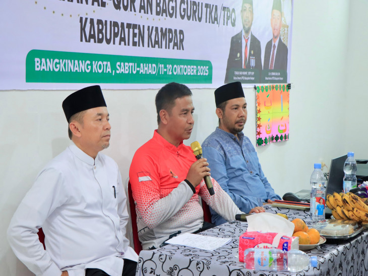 Kembangkan SDM Guru Mengaji di Kampar, LPTQ Berikan Pelatihan Materi TOT