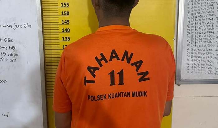 Pengedar Sabu di Pulau Binjai Dibekuk Polsek Kuantan Mudik