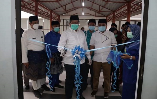 Resmikan Labor PCR, Radiologi, Bupati Alfedri Sebut, Tes Swab Covid-19 Bisa dilakukan di Rumah Sakit Tipe D Tualang