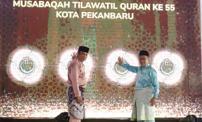 Pj Wali Kota Buka MTQ Pekanbaru Ke-55, 536 Qori dan Qoriah Bertanding