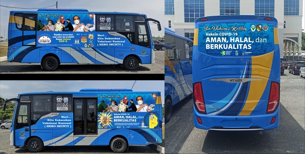 Pemko Pekanbaru Segera Operasikan 5 Bus Vaksinasi Keliling
