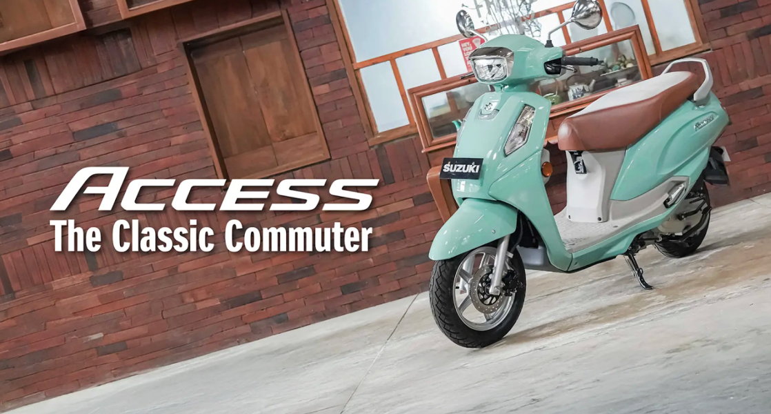 Menyasar Pecinta Motor Klasik, Suzuki Access 125 Usung Konsep Retro yang Fungsional