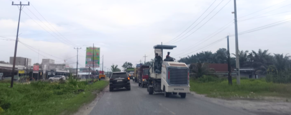 Percepatan Perbaikan Jalan Nasional di Kuansing Mulai Direalisasikan Jelang MTQ Riau ke-44 dan Pacu Jalur 2026
