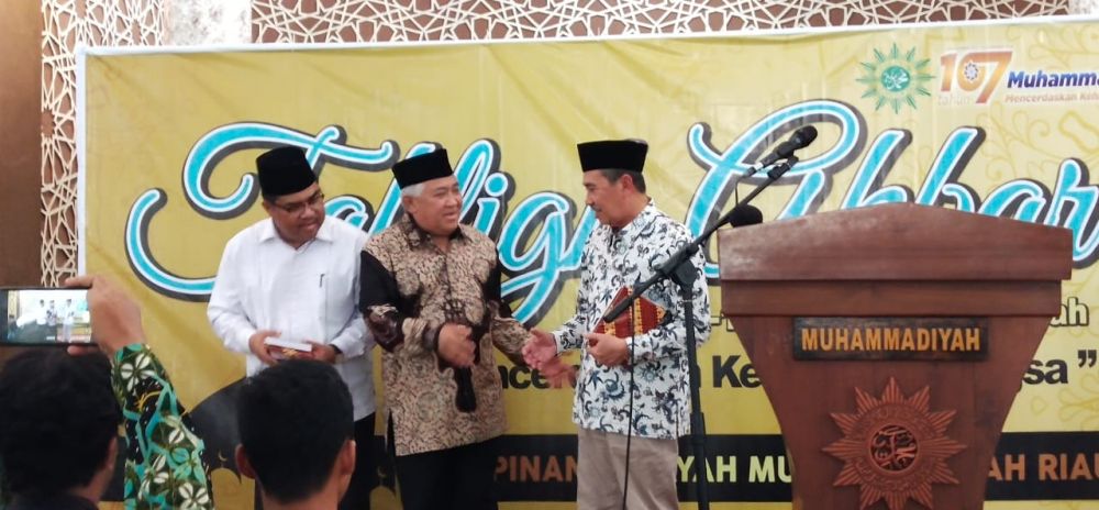 Gubri Hadiri Puncak Milad ke-107 Muhammadiyah di Riau