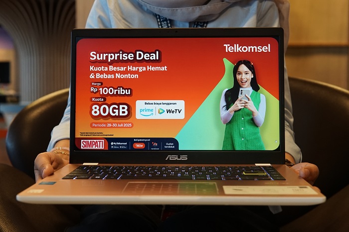 Telkomsel Hadirkan #SurpriseDeal: Kuota Internet Besar,  Harga Super Hemat untuk Pelanggan SIMPATI