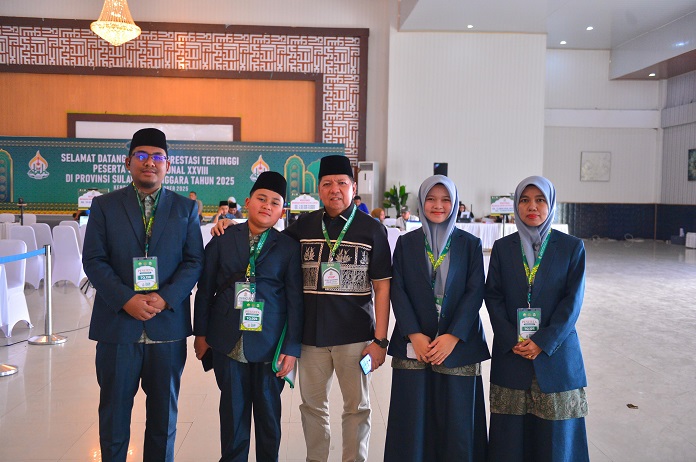 Kafilah Riau Tiba di Kendari, Siap Ukir Prestasi di STQH Nasional XXVIII