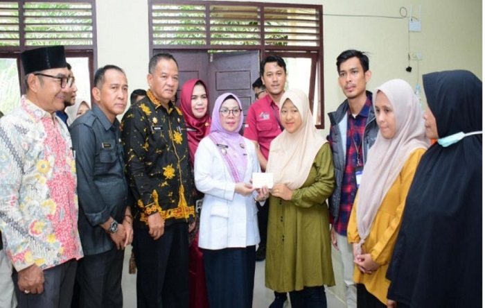 1.071 KPM di Kampar Utara Terima Kartu Kesejahteraan Sosial